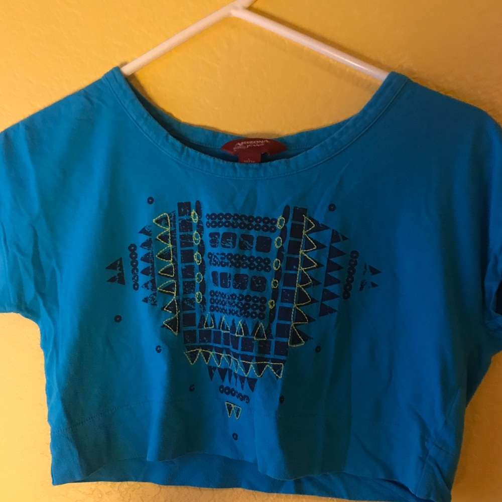 Blue Crop Top | Arizona Jean Company